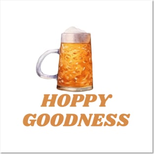 Hoppy Goodness BEER Party Posters and Art